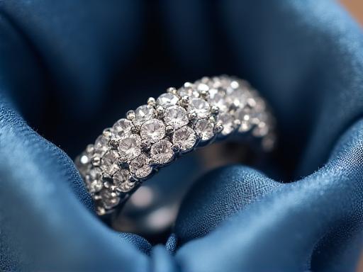 Diamond eternity band gift for anniversary