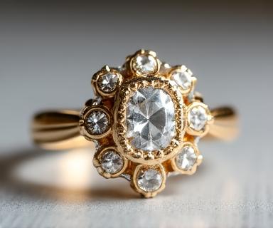 Antique ring beautifully restored at Keystone Jewelers